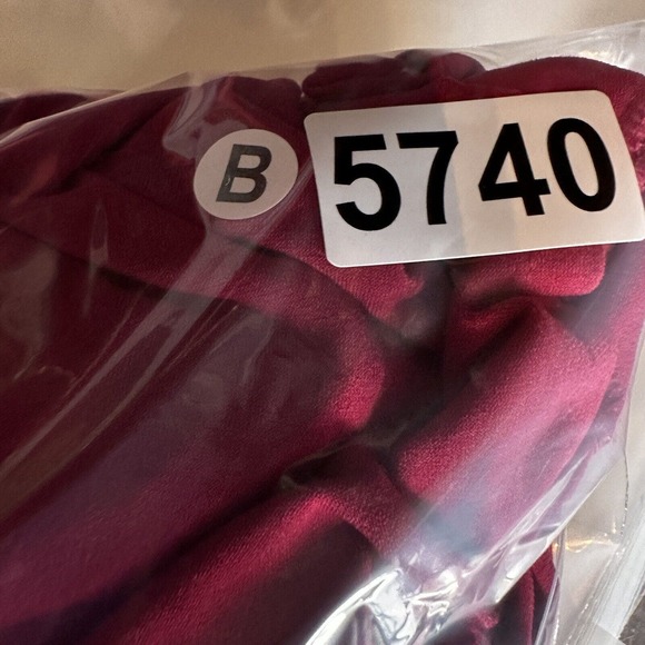 LANE BRYANT‎ Cardigan Cover Up Womens 18/20 Red Open Front Stretchy Blouse Top - Picture 15 of 15